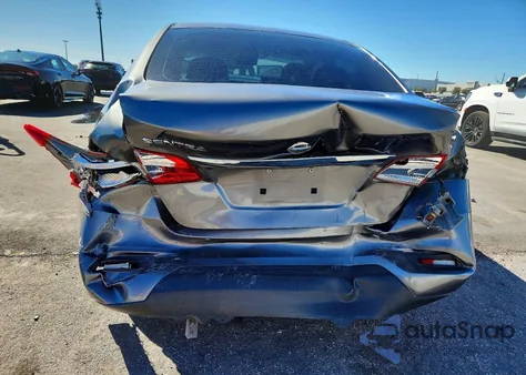 2016 Nissan Sentra S z USA, uszkodzony, nr VIN 3N1AB7APXGY307374